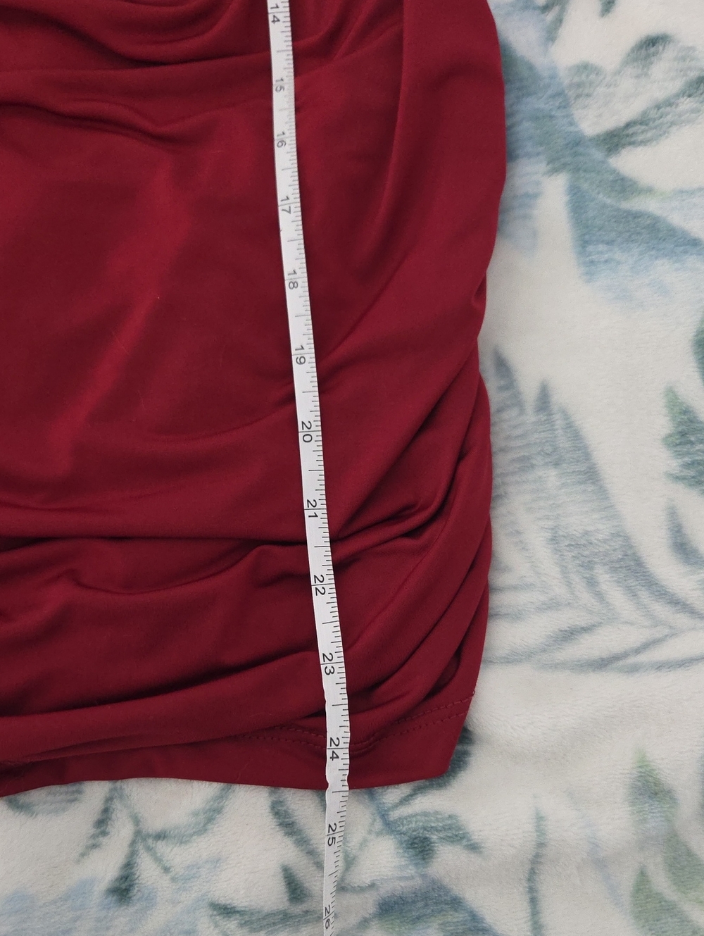 Joyce Leslie Draped Cowl Neck Shirt - Picture 7 of 8